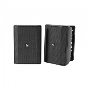 Electro-Voice EVID-S5.2XB 300W 5 inch Weather-proof IP65 Rated Wall-mount Speaker (Pair) - Black