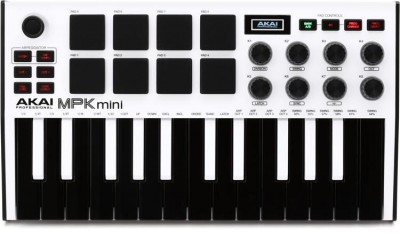 Akai Professional MPK Mini MK III Limited Edition 25-key Keyboard Controller - White