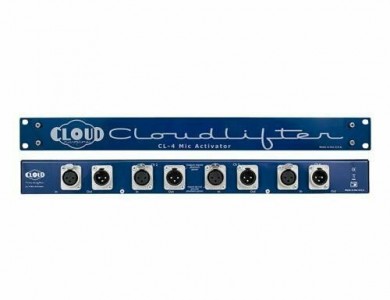 Cloud Microphones Cloudlifter CL-4 Rackmountable 4-channel Mic Activator