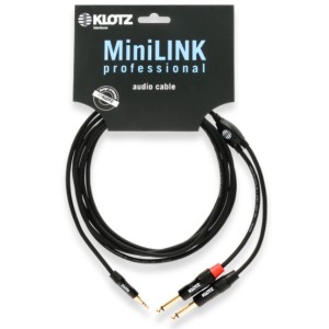 Klotz KY5-150 MiniLink Pro 3.5mm - Twin 1/4