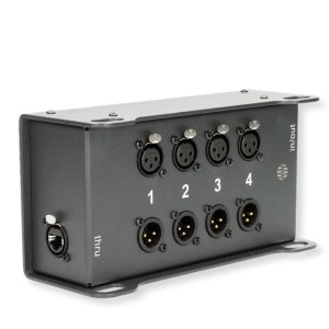 Klotz CLAES44T CATLink TRUSS Digital Stagebox, Truss Mount, 4-Channel, 2x Ethercon fem./4x XLR 3pin m./4x XLR 3pin fem.